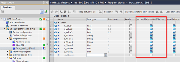 Screenshot - TIA Portal Accessibility Item Accessibility