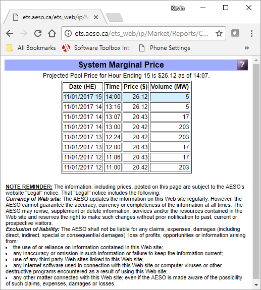 Integrating Power Pricing Data for Smart Manufacturing