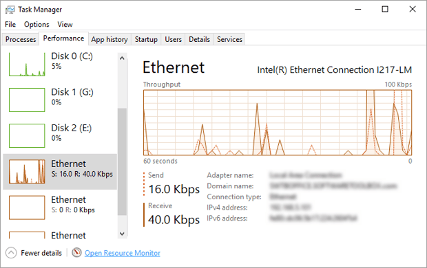 Monitoring OT System Network Bandwidth