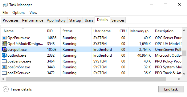 Determining if a Critical Application is Running