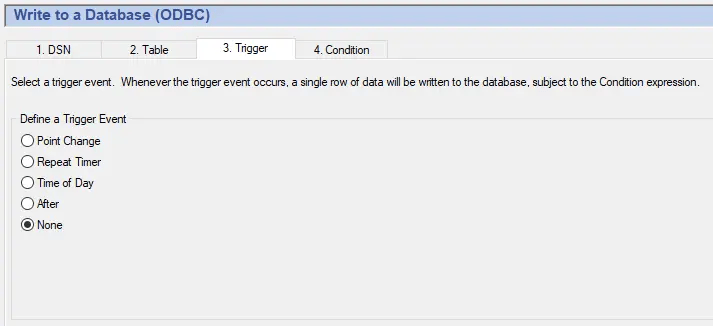 Datahub Trigger Setup