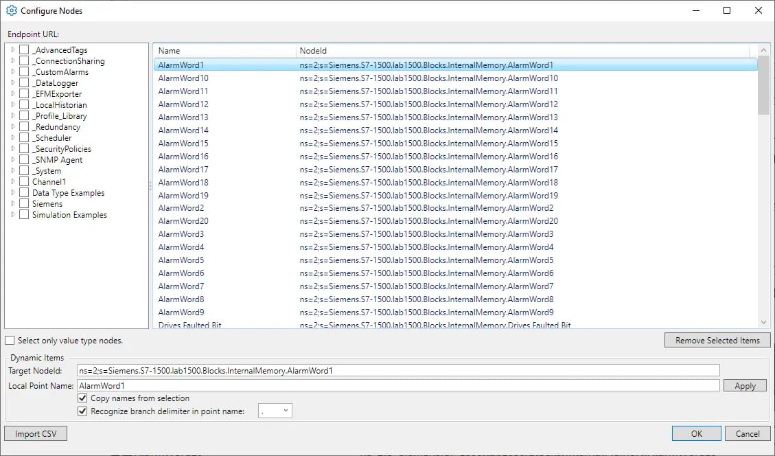 DataHub Imported Item View
