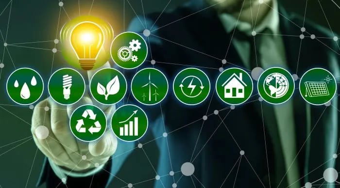 Energy Efficiency Data Aggregation Graphic