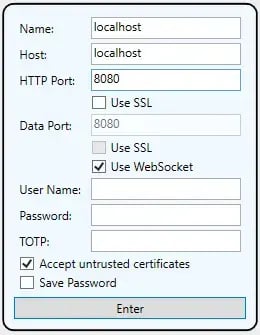 DataHub Remote Config Log In