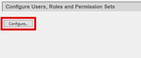 DataHub Configure Button Security