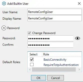 DataHub Add BuiltIn Settings
