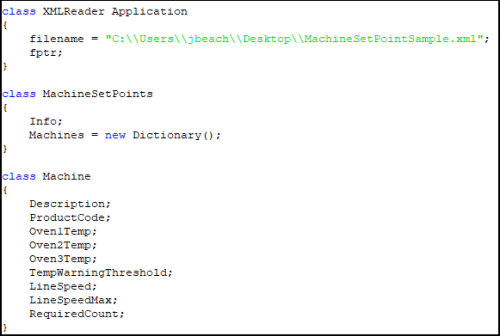 Example - Defining a Class with DataHub Scripting