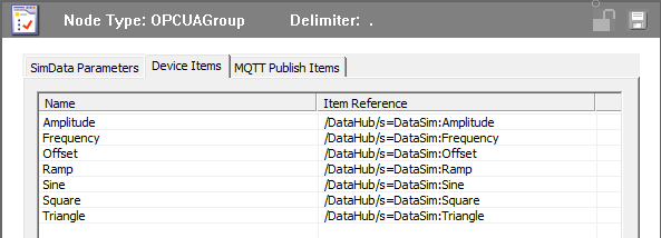 Screenshot_AVEVA_SMC_OPCUA_DeviceItemsList
