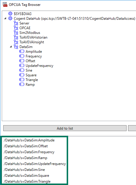 Screenshot_AVEVA_SMC_OPCUA_PointsAdded