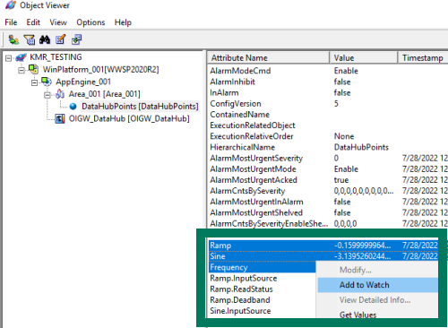 Screenshot_AVEVA_SP_AnalogDeviceObject_ObjectBrowser_AddtoWatch