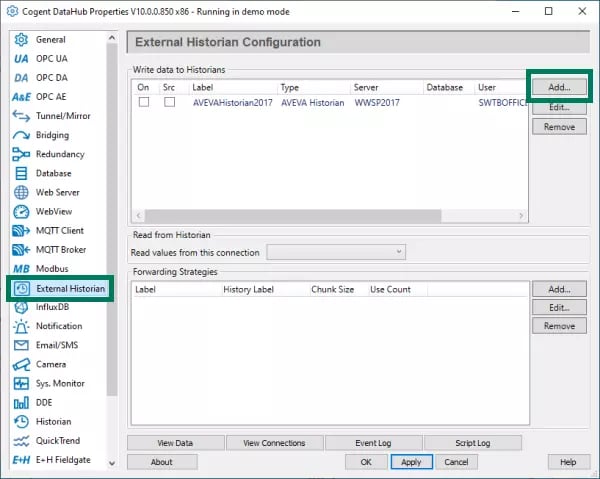 Screenshot_DataHub_External_Historians_Section