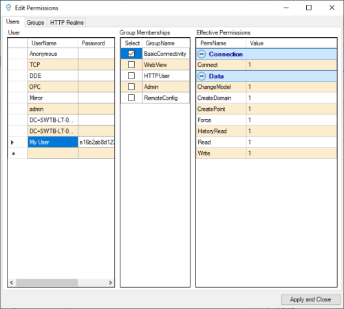 Screenshot - Adding a new DataHub user