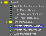 Screenshot - OPC DA Access of Internal Dream Report historical data