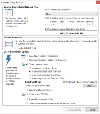 Screenshot - New Create New Worksheet in New Workbook setting