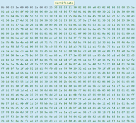 OPC UA uses secure certificates