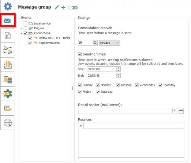 OPC Router Message Group