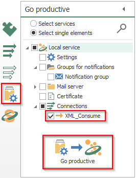 Screenshot - Setting OPC Router configuration Productive