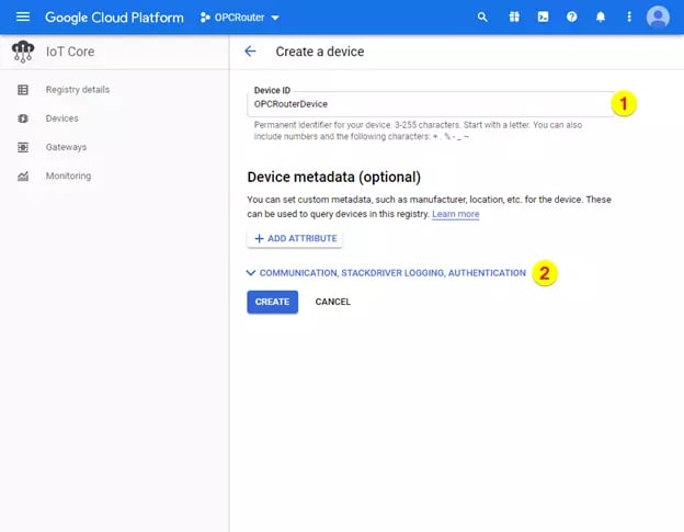 Screenshot_OPC_Router_Google_IoT_DeviceID_and_ExpandingAdvancedSettings