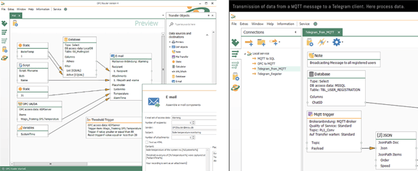 OPC Router Notification Options