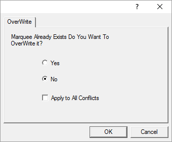 Screenshot - Handling Conflicts during CSV Import