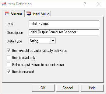 Screenshot - OmniServer Item General Properties