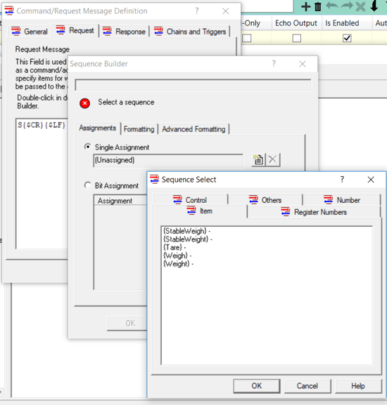 Screenshot - OmniServer Sequence Builder