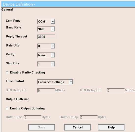 OmniServer V3.0 Unified Device Properties