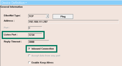 Screenshot - OmniServer Ethernet Inbound Connection
