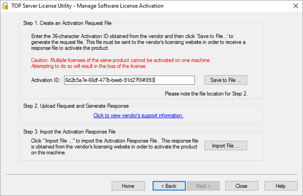 Screenshot - V5 Support Renewal