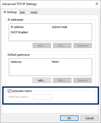 Screenshot - Windows NIC Binding Order / Priority