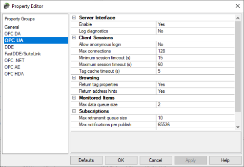 Screenshot_TOPServer_ProjectProperties_OPCUA_Full