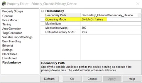 TOP-Server-Redundancy-Operating-Mode