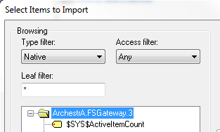 OPC DA Client Driver Item Browsing