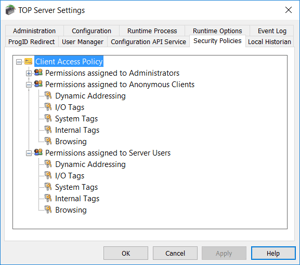 TOP Server Version 6 Security Enhancements