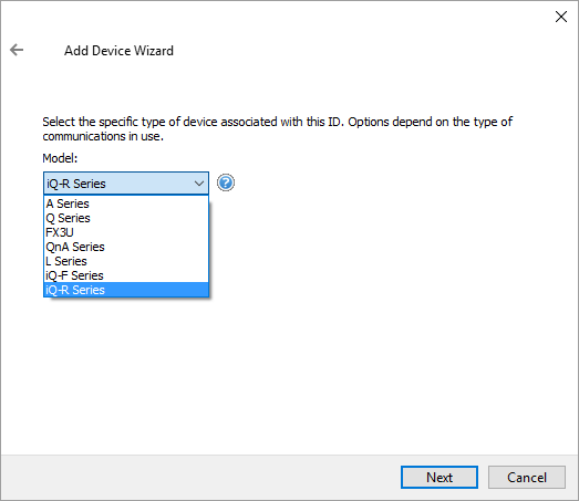 Latest Mitsubishi Ethernet Device Model Support
