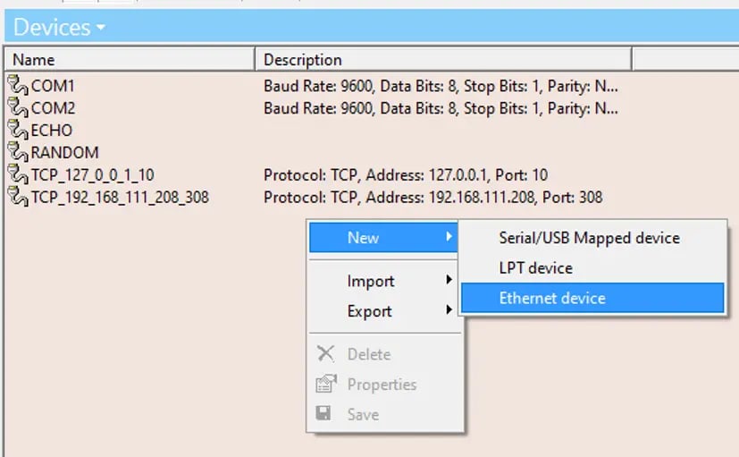 OmniServer Add Device