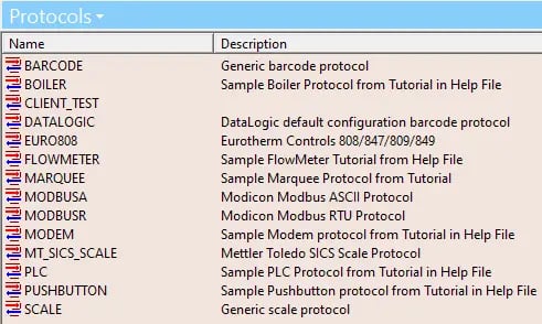 OmniServer Protocols