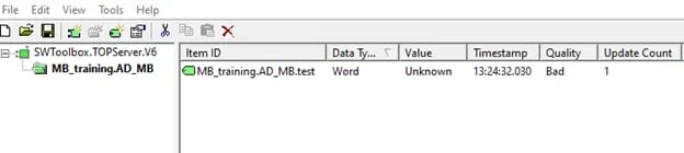 TOP Server Quick Client