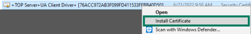 Screenshot_Installing_TOPServer_UA_Client_Cert_AVEVA