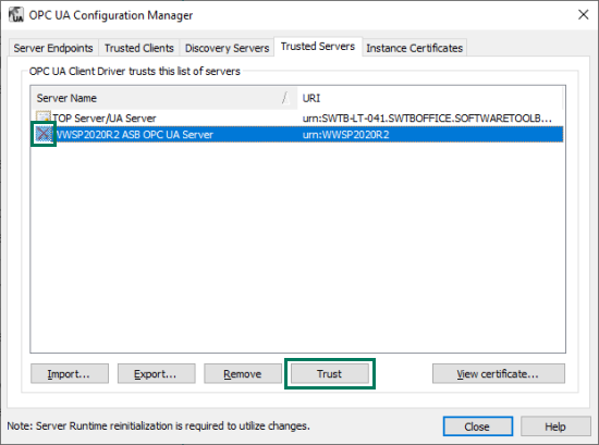 Screenshot_TOPServer_UA_Client_Driver_AddDevice_UntrustedServerCert_7