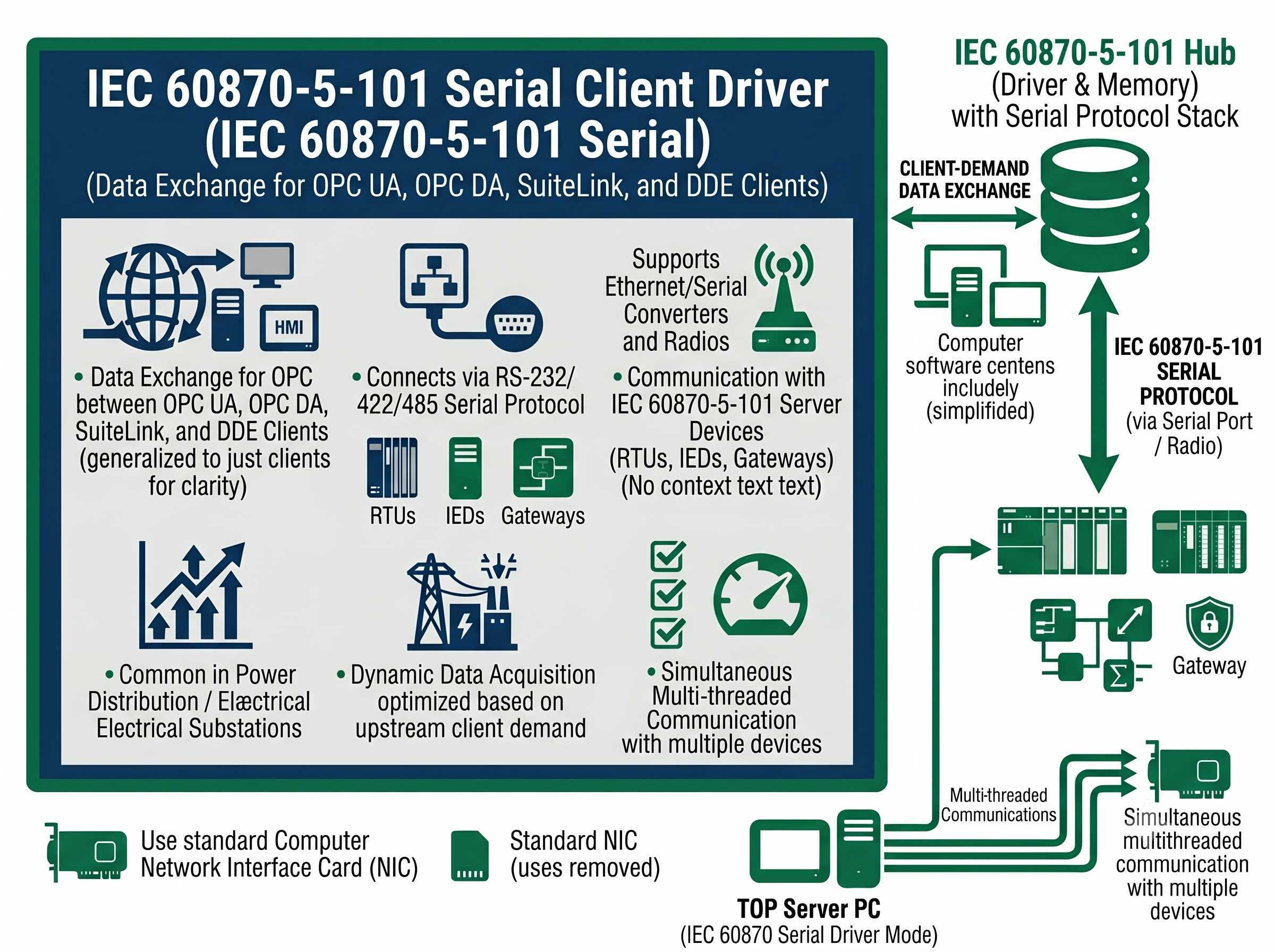 IEC 60870-5-101 Serial Driver Interface