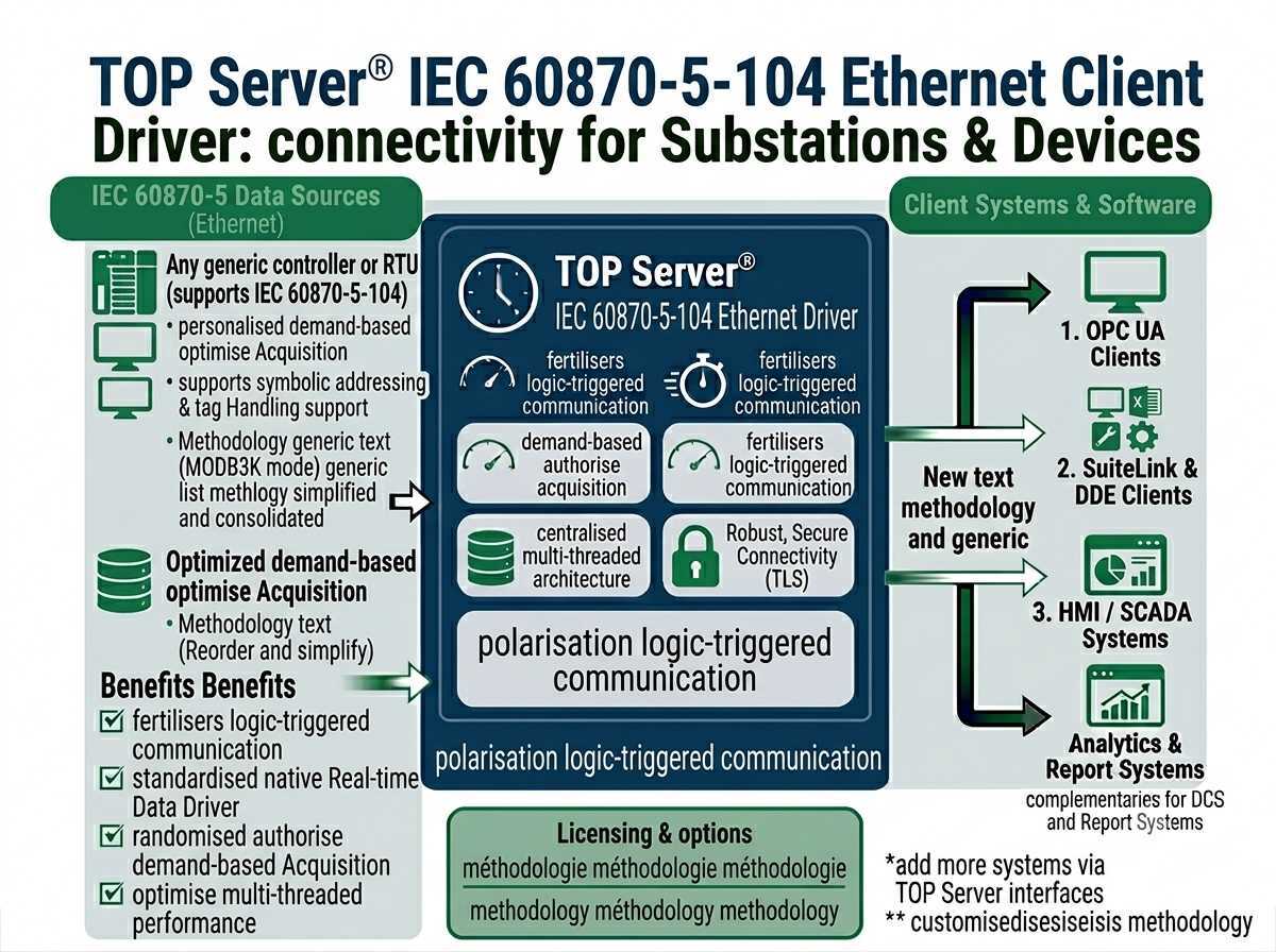TOP Server IEC 60870-5-104 Ethernet Overview