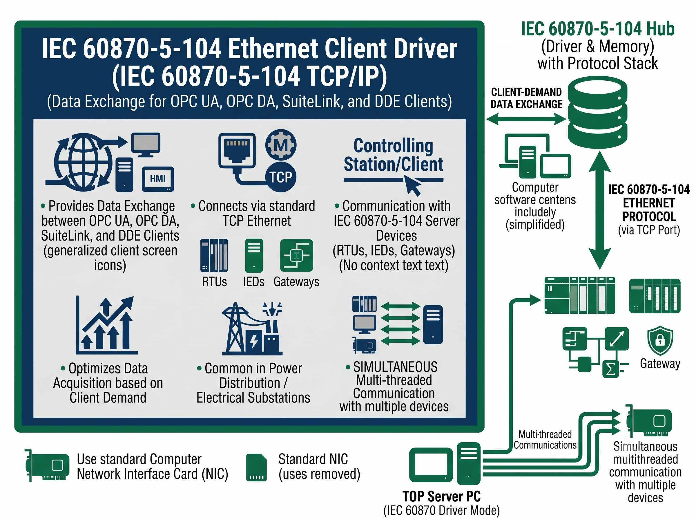 IEC 60870-5-104 Driver Interface