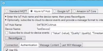 DataHub MQTT Client to Azure IoT Hub Digital Twin