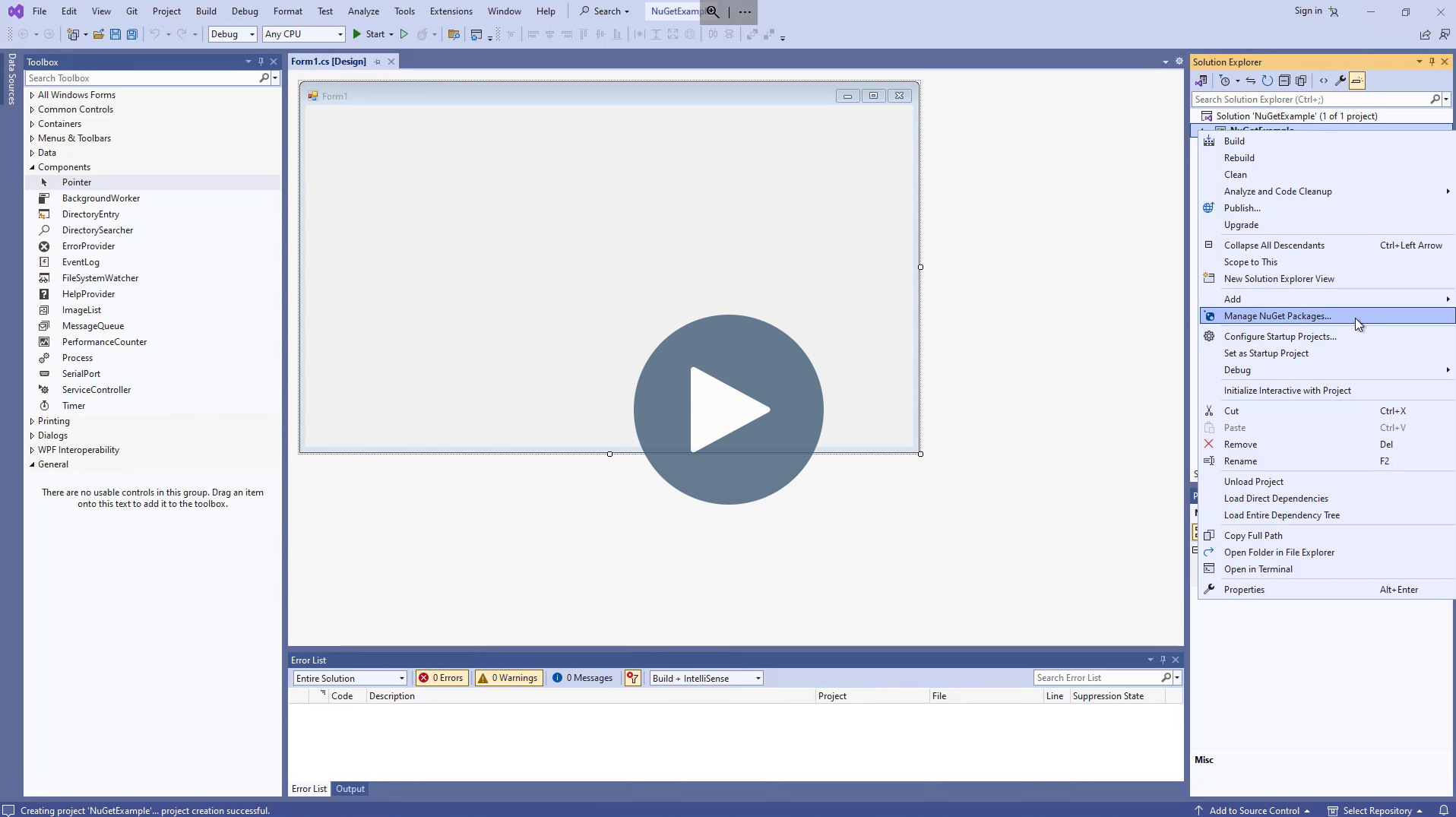 OPC Data Client Nuget How To Video Thumbnail