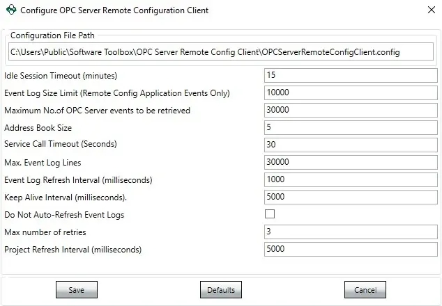 OPC-Remote-Config-Client-User-Options