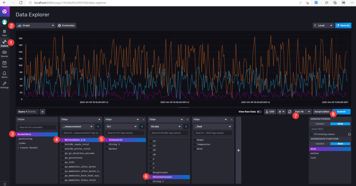 OPC-Router-Influx-DB-Display-Data