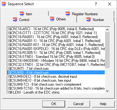 Building Error Detection Codes for Custom Protocols