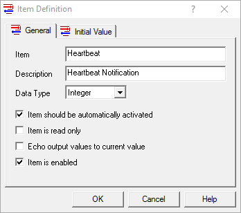 The Heartbeat Item Definition