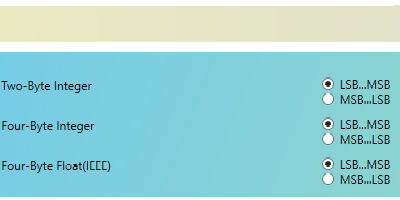 Flexible Byte Ordering for OmniServer Protocols